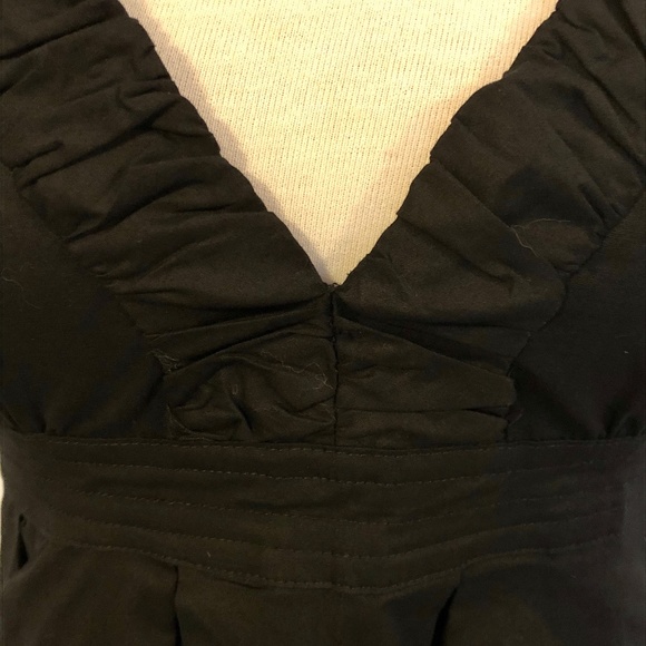 Black Bow-Back Double Zero/Anthropologie Dress - Picture 5 of 15